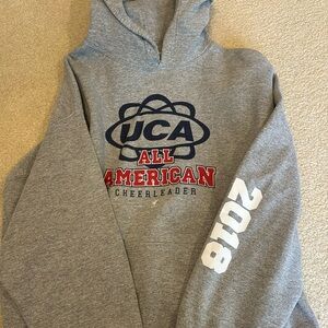 UCA all American cheerleader sweatshirts size xl